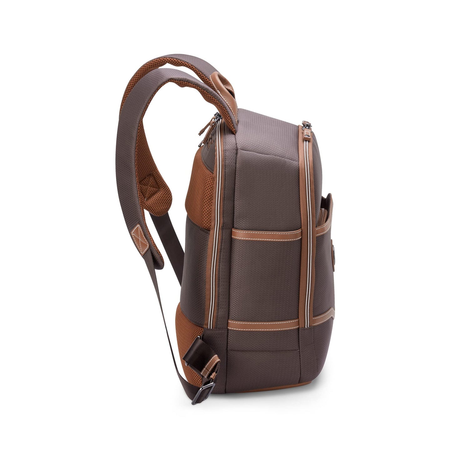 DELSEY PARIS Chatelet 2.0 Travel Laptop Backpack, Chocolate Brown