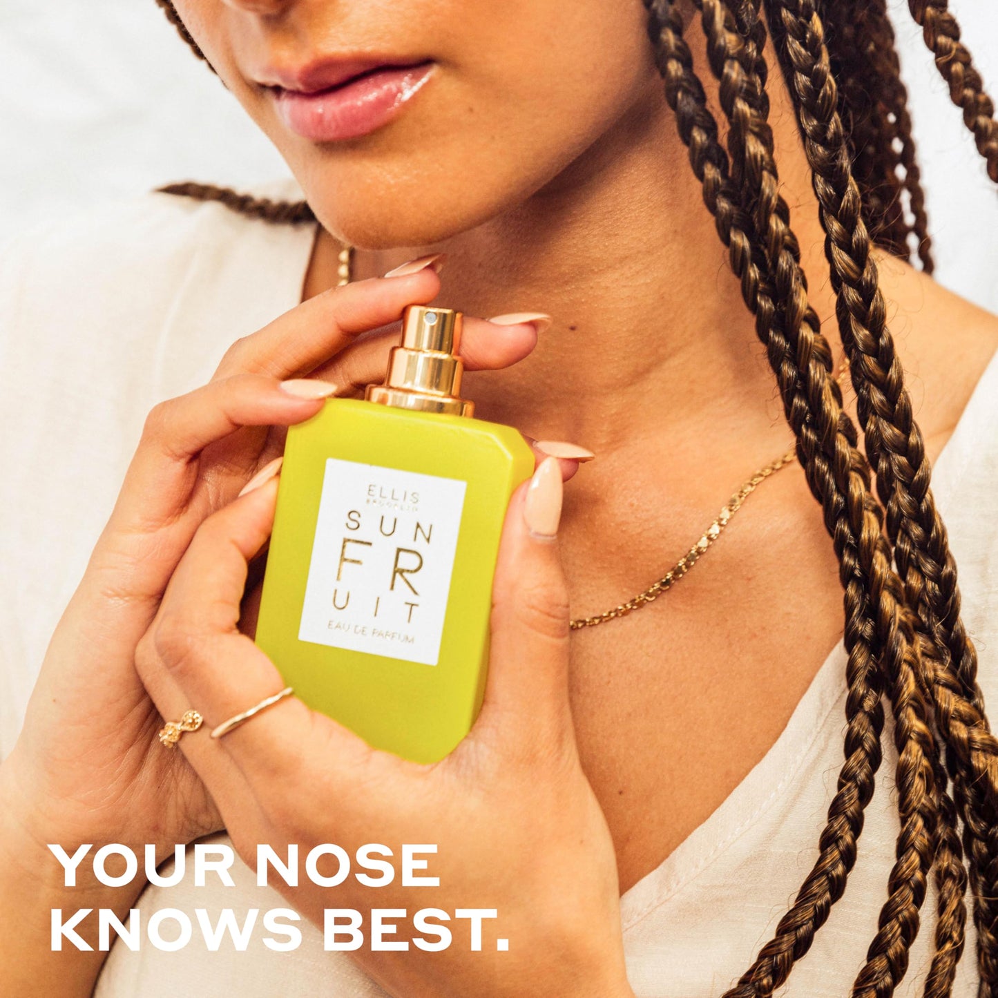 Ellis Brooklyn Sun Fruit Eau de Parfum, Fruity Floral Perfume for Women with notes of Fig, Jasmine & Vanilla, Vegan, Eco-Conscious, Cruelty-Free