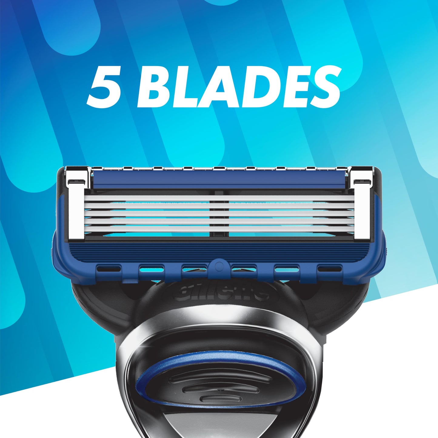 Gillette 5 Men's 5-Blade Razor Blade Refills, 12 Count Beauty and Personal Care Gillette