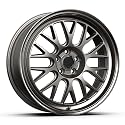 19x8.5 5x108 42mm ET 63.4mm Center Bore Magnesium Grey w/ Gloss Lip by fifteen52