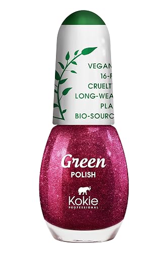 Kokie Cosmetics Vegan, Plant Based, Cruelty Free Nail Lacquer, Green Polish (Prima Donna GP47) Beauty & Personal Care Kokie