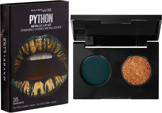 Maybelline New York Lip Studio Python Metallic Lip Makeup Kit, Snakebite, 0.09 oz. Beauty & Personal Care MAYBELLINE