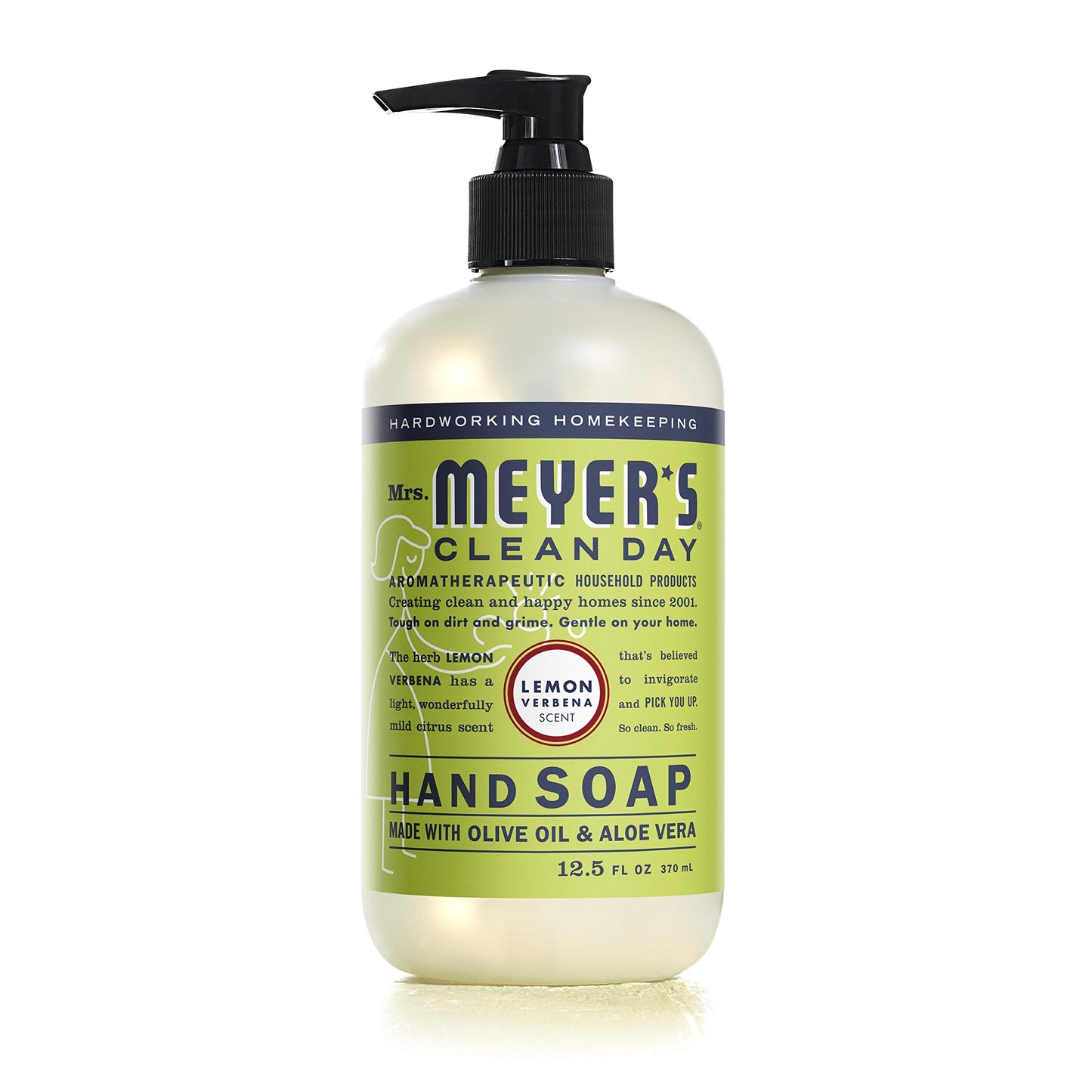 Mrs. MEYER'S CLEAN DAY Liquid Hand Soap Lemon Verbena 12.5 Fl Oz (Pack of 2) Beauty & Personal Care Mrs. MEYER'S