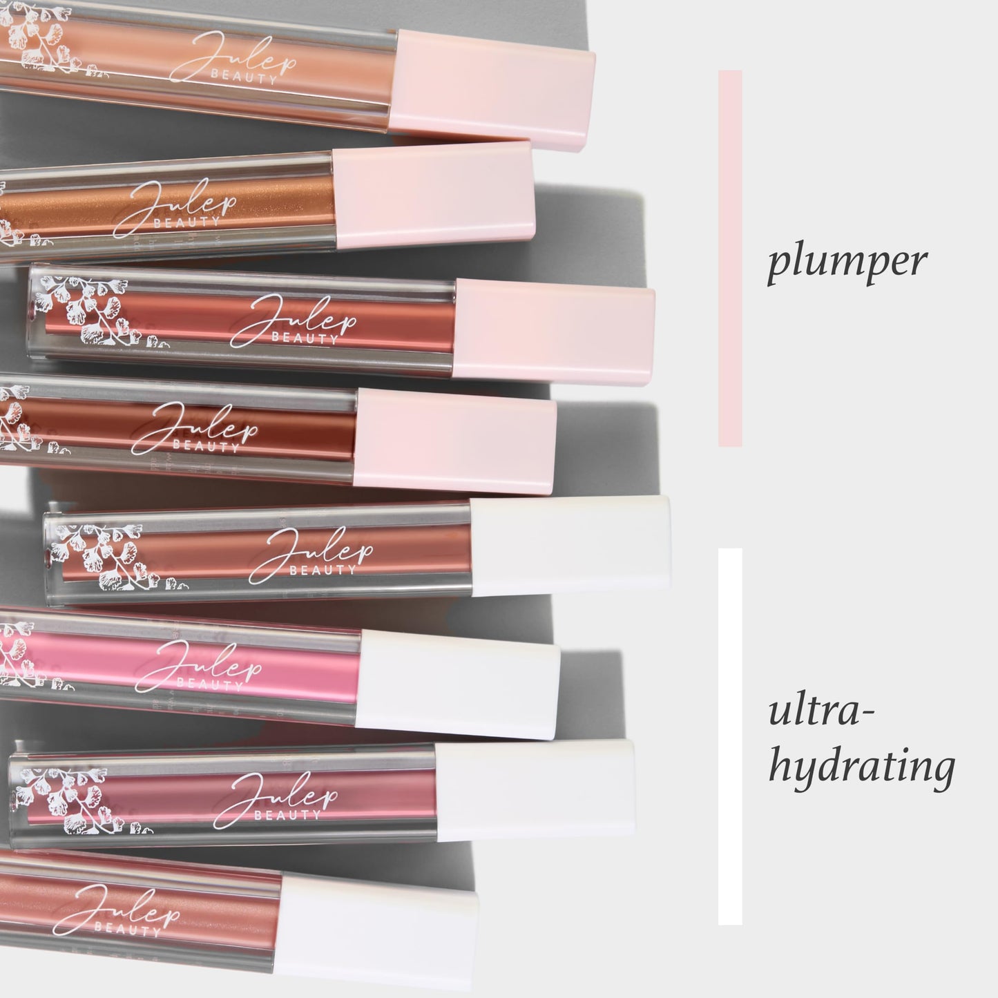 Julep So Plush Hydrating Lip Gloss - High-Shine, Non-Sticky Lip Color - Vitamin E for Soothing & Repair - Cruelty-Free, Moisturizing Gloss - Girl