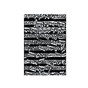 3D Rose TWL_112826_1 Black & White Musical Notes - Stylish Sheet Music - Piano Notation - Contemporary Musician Gifts Towel, 15 x 22