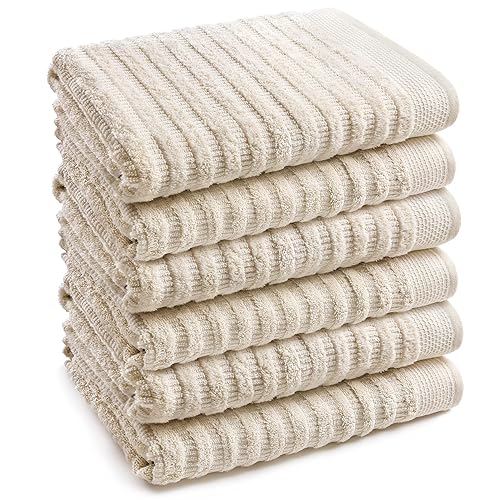 Softerry Pure Organic Cotton Bath Towel Set - 100% Soft Cotton - Extra Absorbent and Durable - 500 GSM Quick Dry - Luxury Hotel & Spa Quality - Fade…