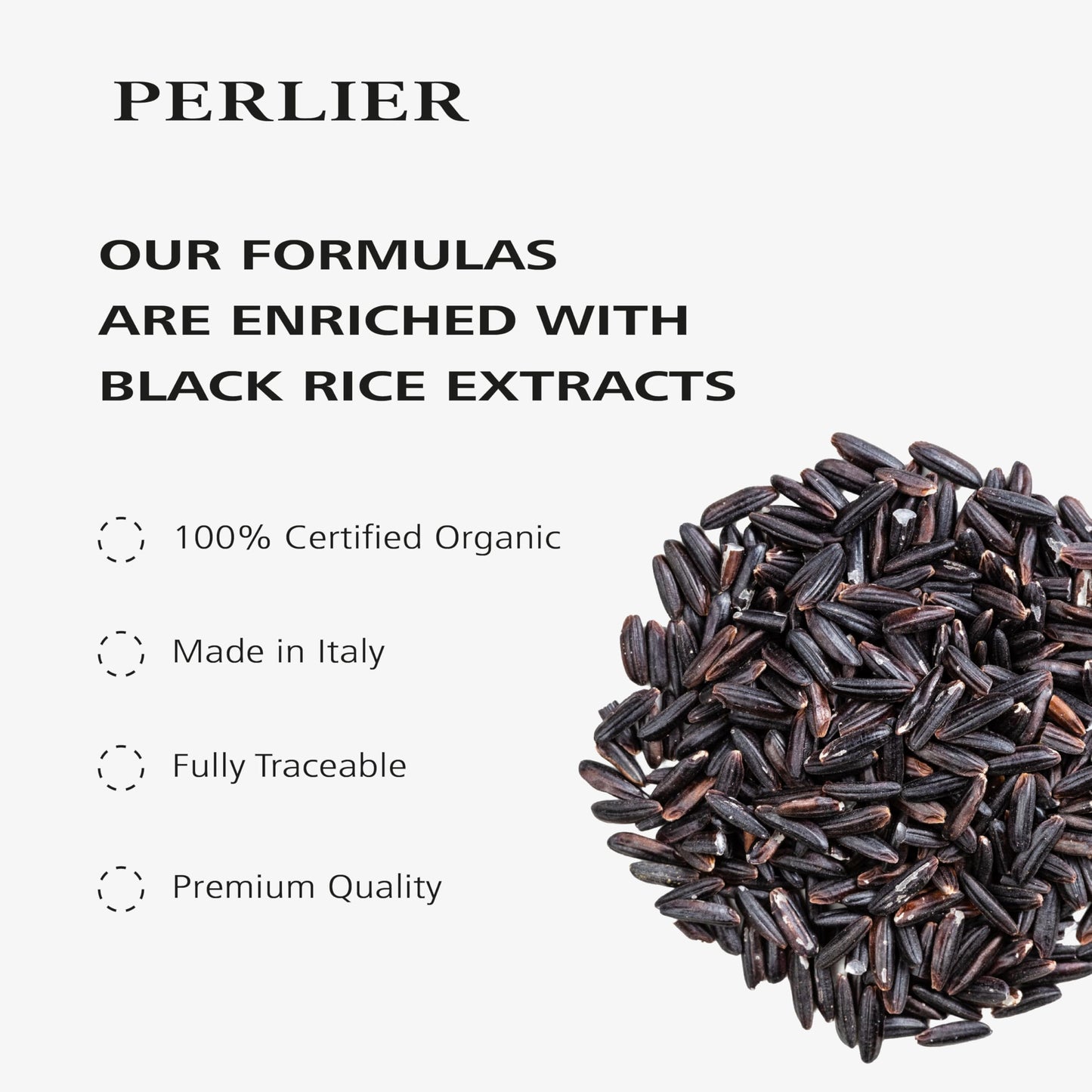 Perlier Black Rice Platinum Ultra Renewing Booster Face Serum, 0.5 fl. oz.