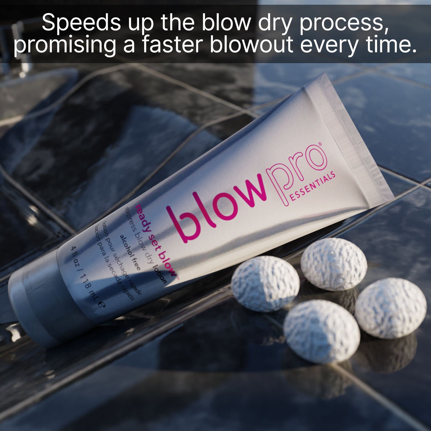 blowpro Ready Set Blow Express Blow Dry Lotion, Delivers an Easier Faster Blow Dry, Plumps and Shapes your Hair for Noticeable Body,Smoothes Cuticle