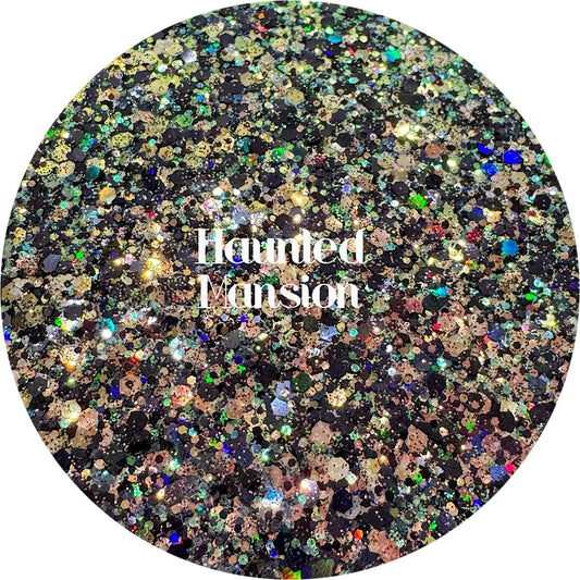 Black Polyester Glitter | Craft Glitter | Glitter for Arts & Crafts | Tumblers | Cosmetics | Nails | Epoxy Resin Art | Slime | DIY | Body Glitter | 1