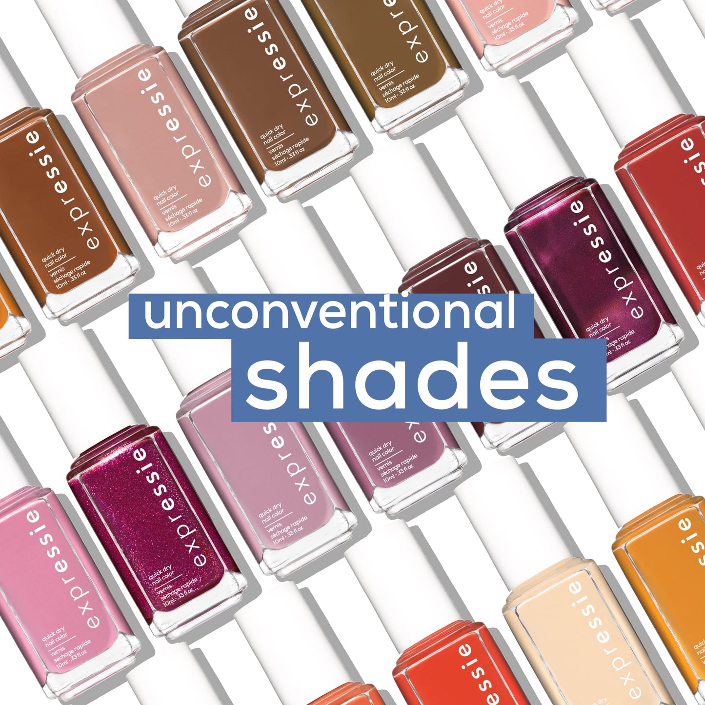 essie expressie Quick-Dry Nail Polish, 8-Free Vegan, Sk8 with Destiny, Plum, All Ramped Up, 0.33 Ounce