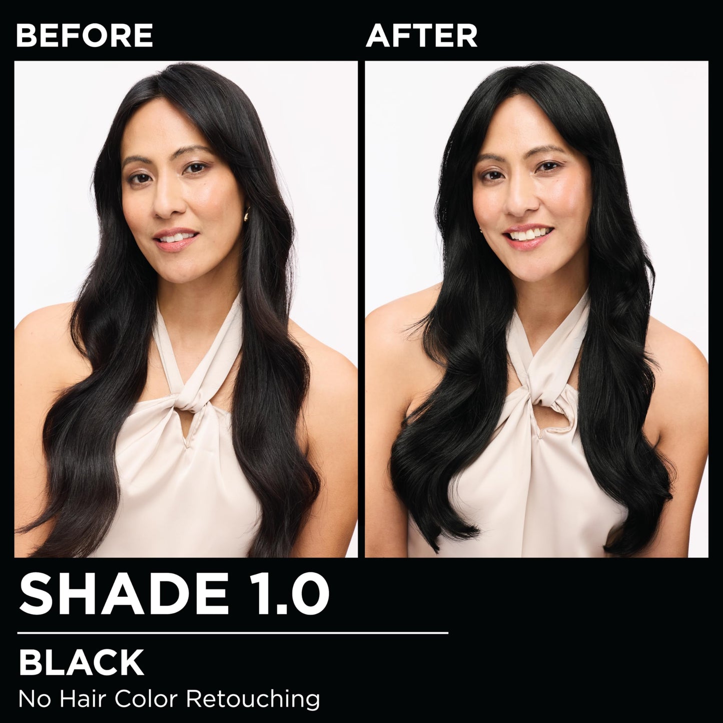 Garnier Olia Hair Color, Ammonia-Free Permanent Hair Dye, Oil-Powered Formula for 100% Gray Coverage and 3x Shinier Hair, Vegan & Cruelty Free, 1.0
