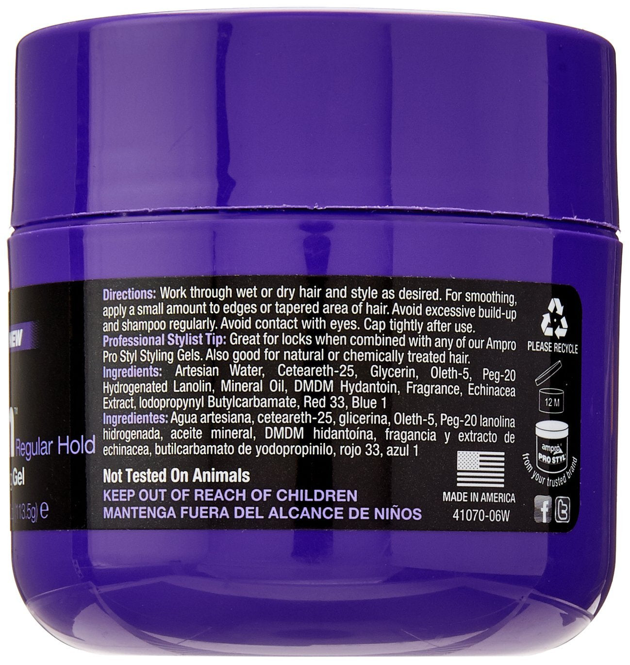 Shine N Jam Conditioning Gel Regular Hold 4 Ounce (2 Pack)