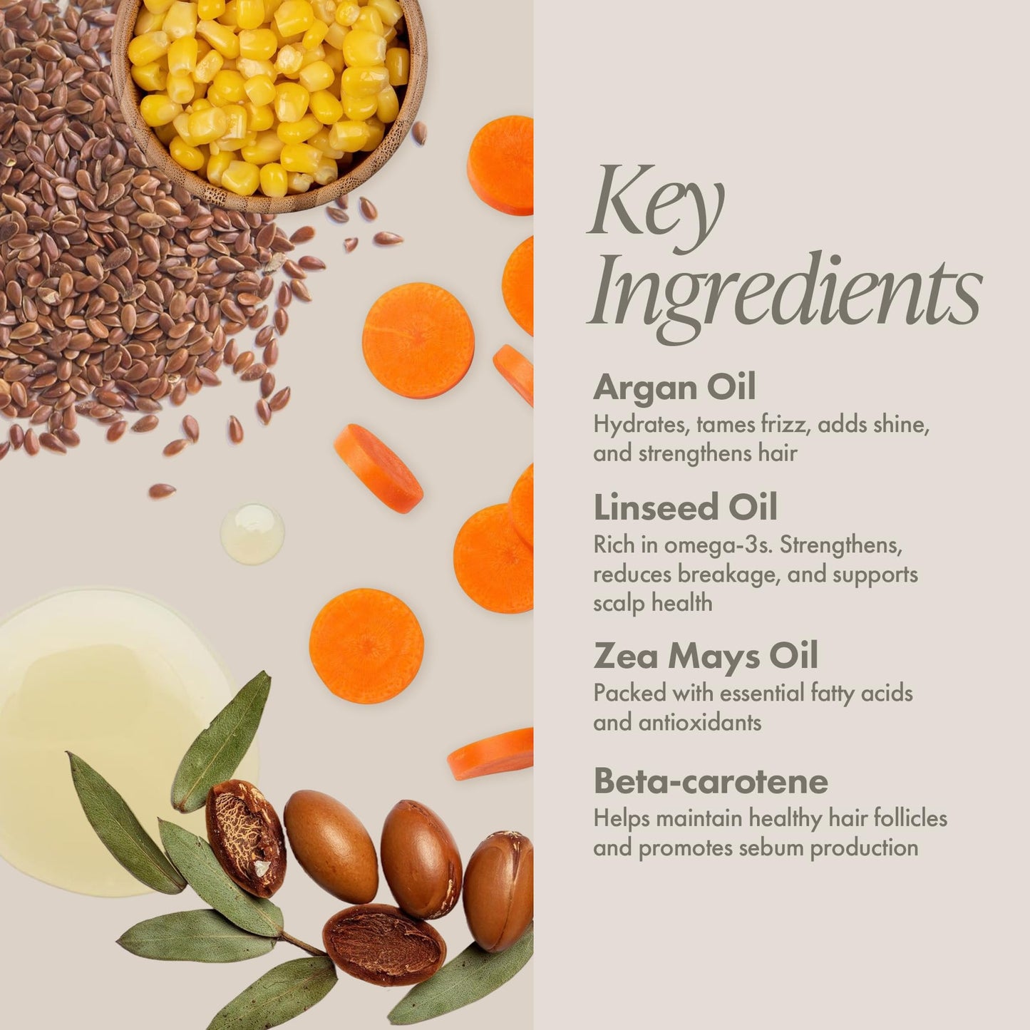 Enjoy Hair & Skin Treatment Oil - Lightweight, Non Greasy Hydration for Fast Drying & Smooth Finish (3.4 oz)