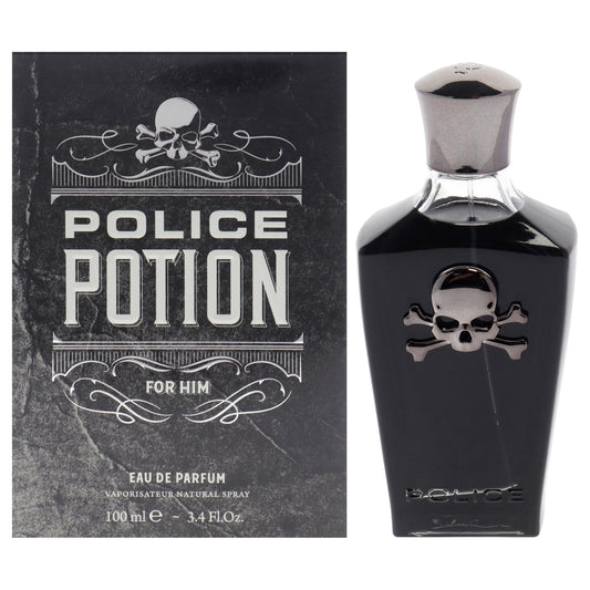 Potion Power For Him by Police for Men - Aromatic Notes That Melt Into Powerful Wood And Musk - A Fragrance To Evoke The Imagination - Sleek Dreamlike