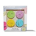 Blossom Aromatherapy Shower Steamers, Bath Bomb Tablets with Essential Oils for Stress Relief and Relaxation 4 Pack Box, Jasmine, Lavender, Mint…
