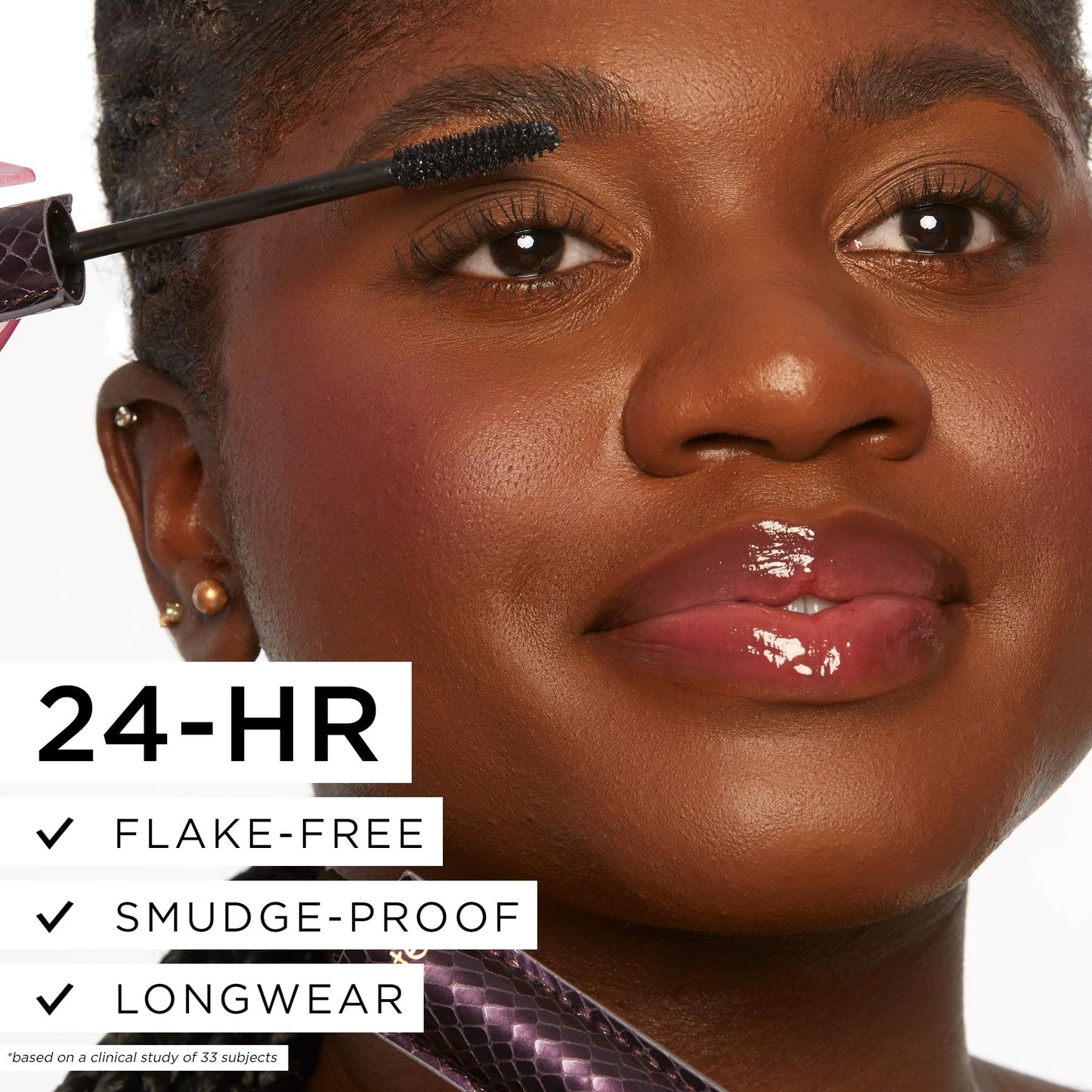 tarte lights, camera, lashes 4-in-1 mascara - Volume, Length, Curl & Conditioning for Fuller-Looking Lashes, Smudge-Proof, Flake-Free, Longwear, Vegan