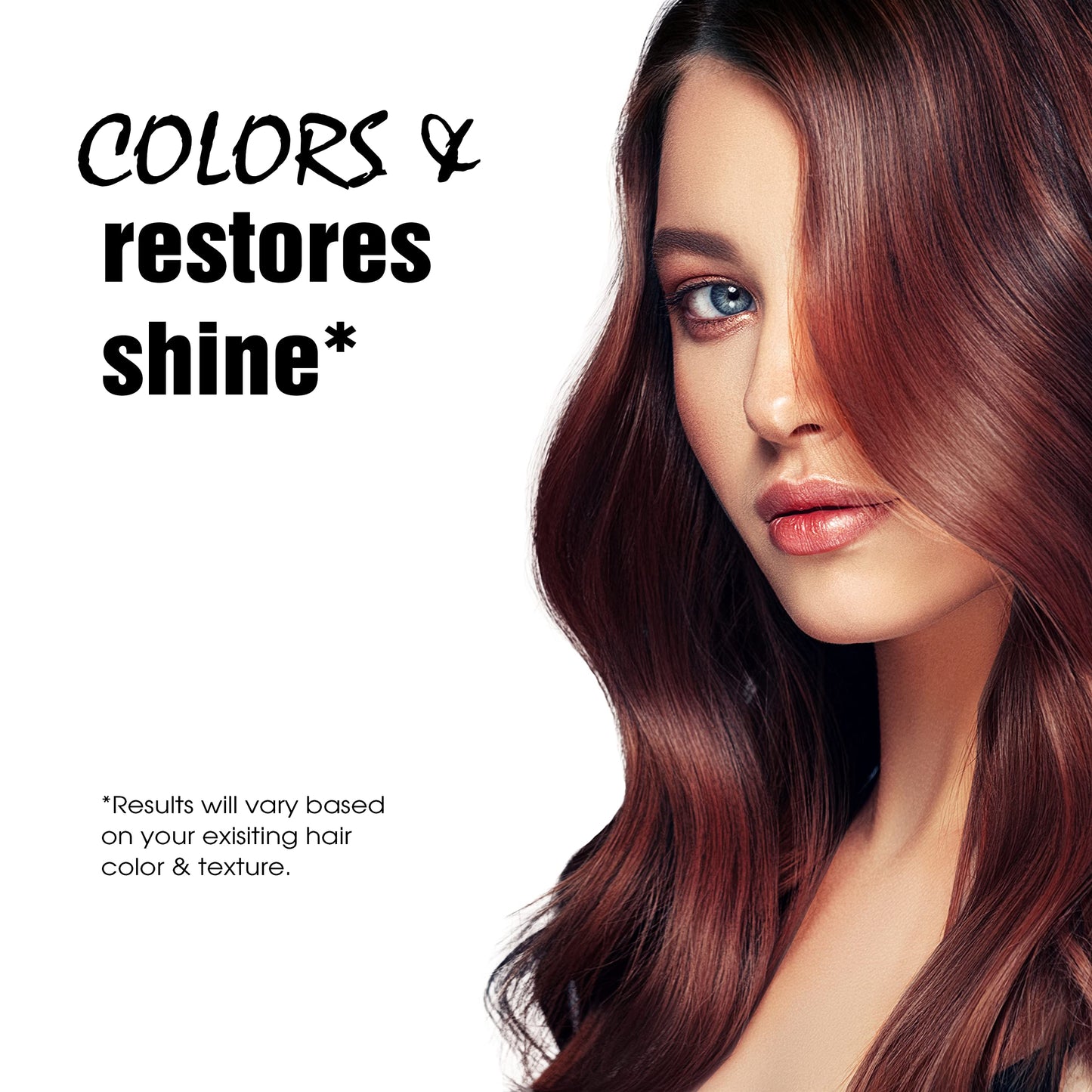 Light Mountain Henna Hair Color & Conditioner - Burgundy Hair Dye for Men/Women, Organic Henna Leaf Powder, Chemical-Free, Semi-Permanent Hair Color