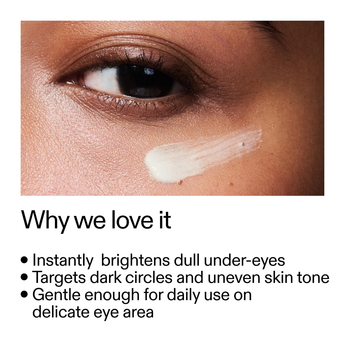 The INKEY List Brighten-I Eye Cream, Under-Eye Cream Helps Reduce Appearance of Dark Circles and Boost Skin’s Glow, Makeup Under-Eye Primer, 0.50 fl