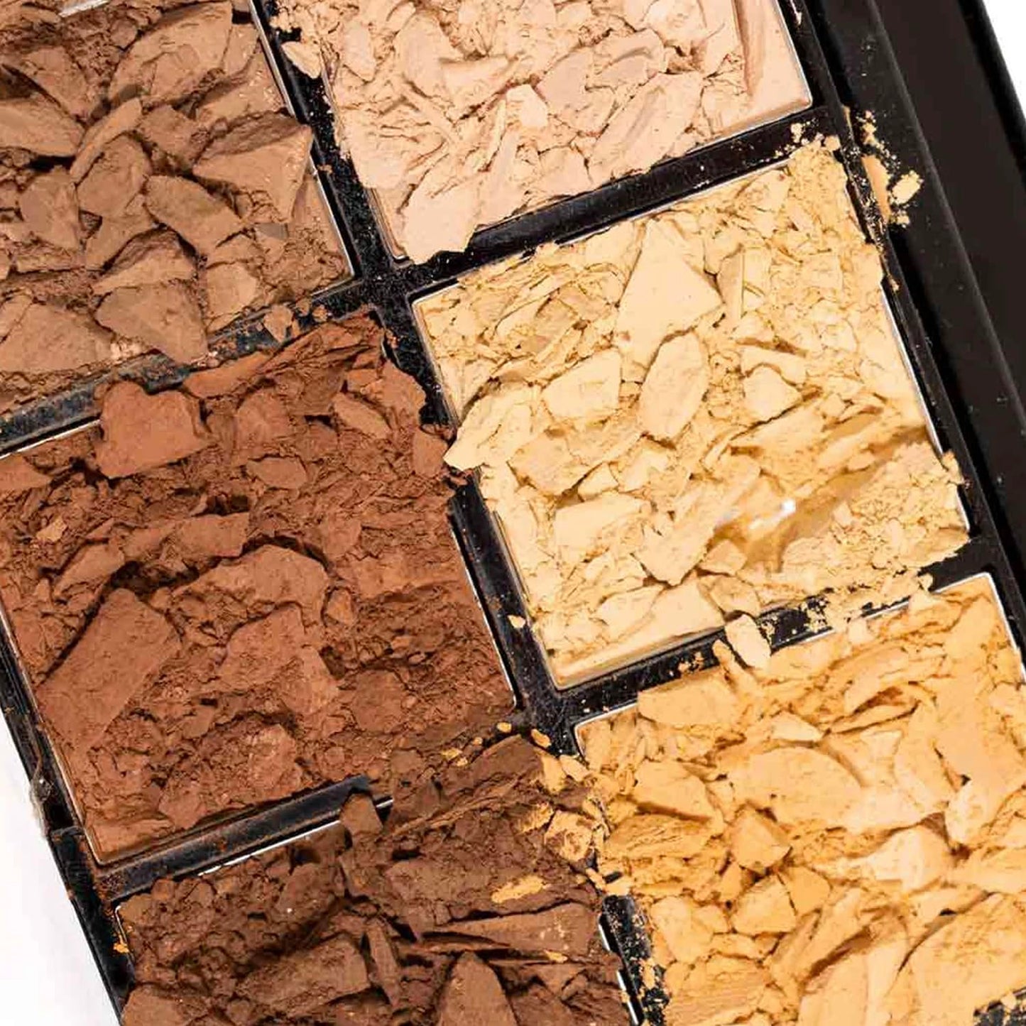 Palladio Definer Contour and Highlight Palette, Perfect for Sculpting Facial Features, Blendable Satin Finish Colors, 6 shades for Contouring