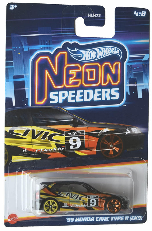 Hot Wheels '99 Honda Civic Type R [EK9], Neon Speeders
