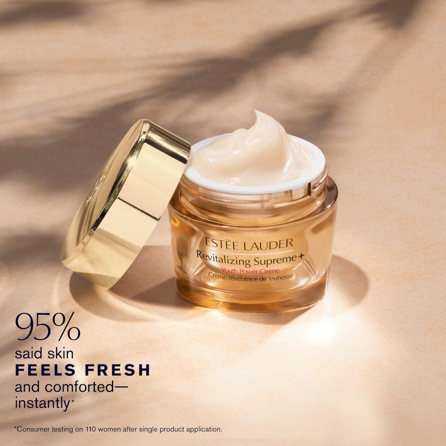 Estée Lauder Revitalizing Supreme+ Youth Power Cream | Face Moisturizer with Hyaluronic Acid & Peptides | Anti-Aging, 2.5 Ounce Refill