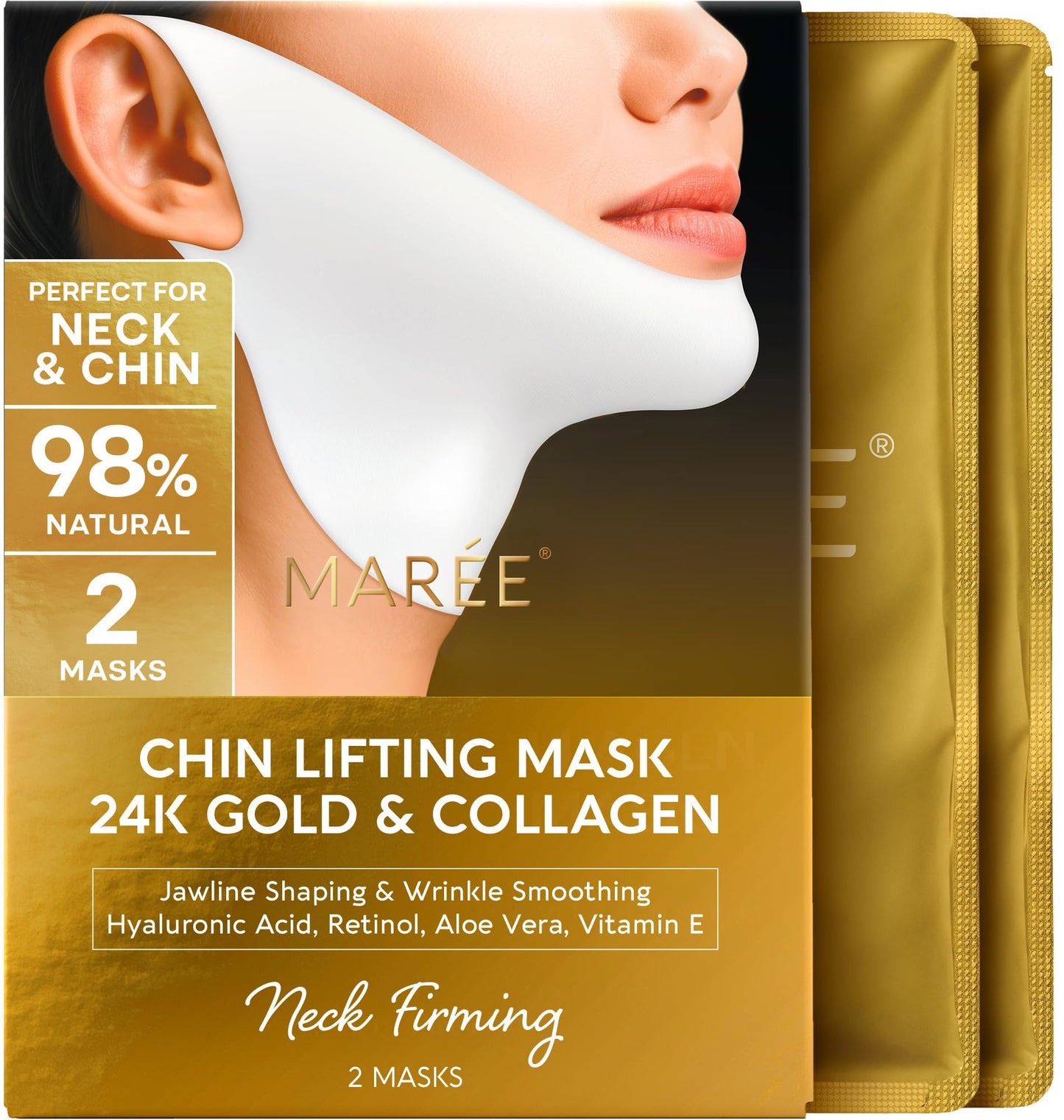 MAREE V-Lifting Mask PDRN Salmon DNA - Nourishing V-Lift Sheet Mask for Daily Skincare Routine Beauty and Personal Care MAREE Default Title