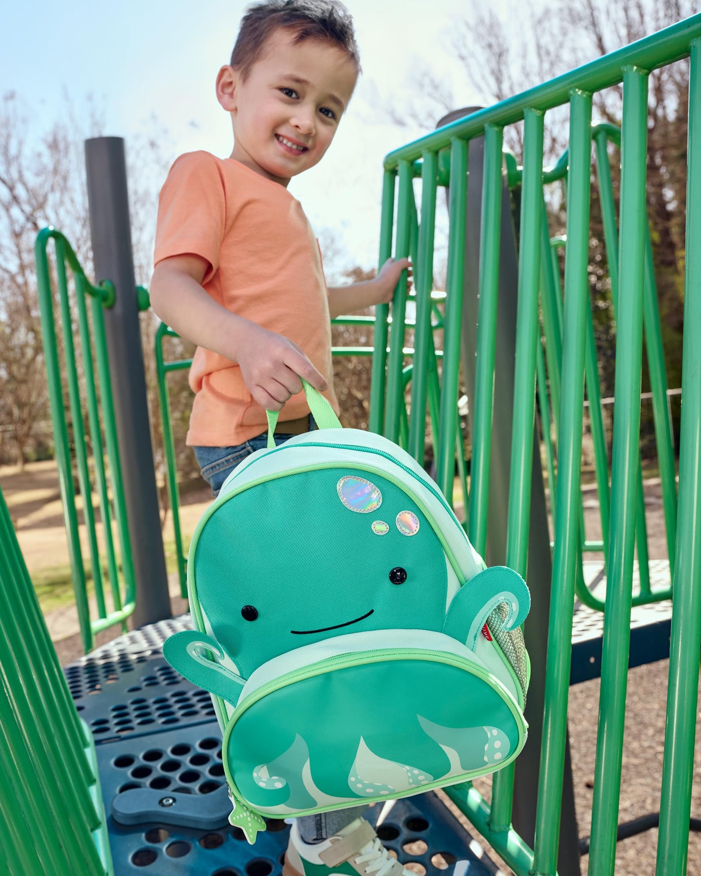 Skip Hop Little Kid's Backpack, 12 inches, 3 years+, Zoo Octopus