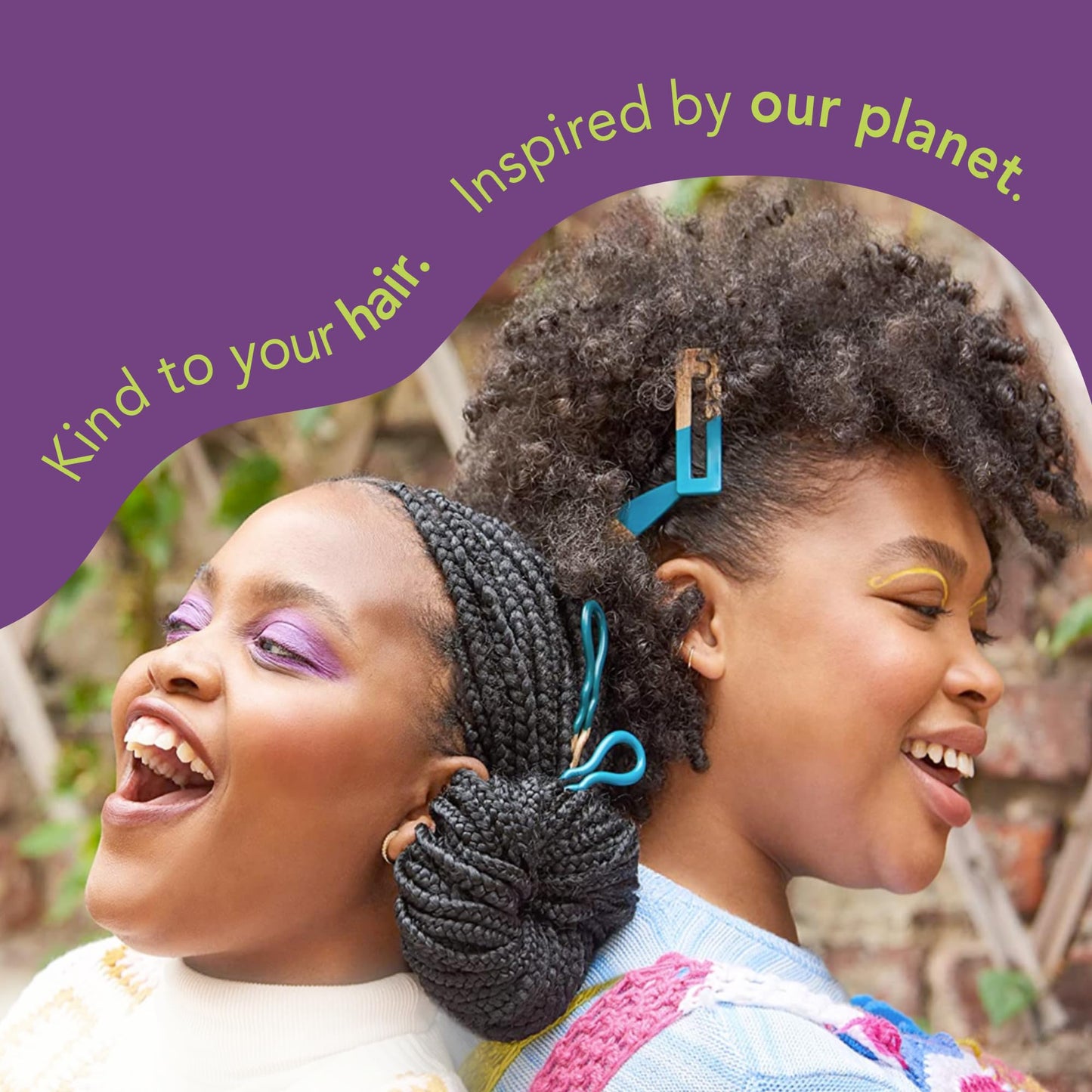 GOODY Planet Detangling Palm Hair Brush - Teal - Detangler Comb for Women,Men,and Kids - Wet or Dry - for Natural,Straight,Thick and Curly Hair - Made