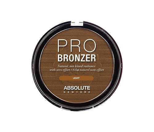Absolute New York APB01 Pro Bronzer, Compact with Micro-Fine Shimmer, Naturally Sun-Kissed Radiance