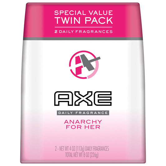 AXE Body Spray for Women, Anarchy For Her 4 oz, Twin Pack Beauty & Personal Care AXE