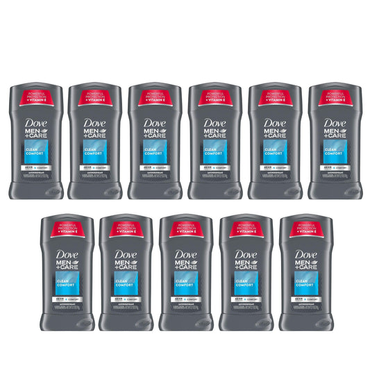 Dove Men+Care Antiperspirant Deodorant Stick Clean Comfort 2.7 oz (Pack of 11) Beauty and Personal Care Dove