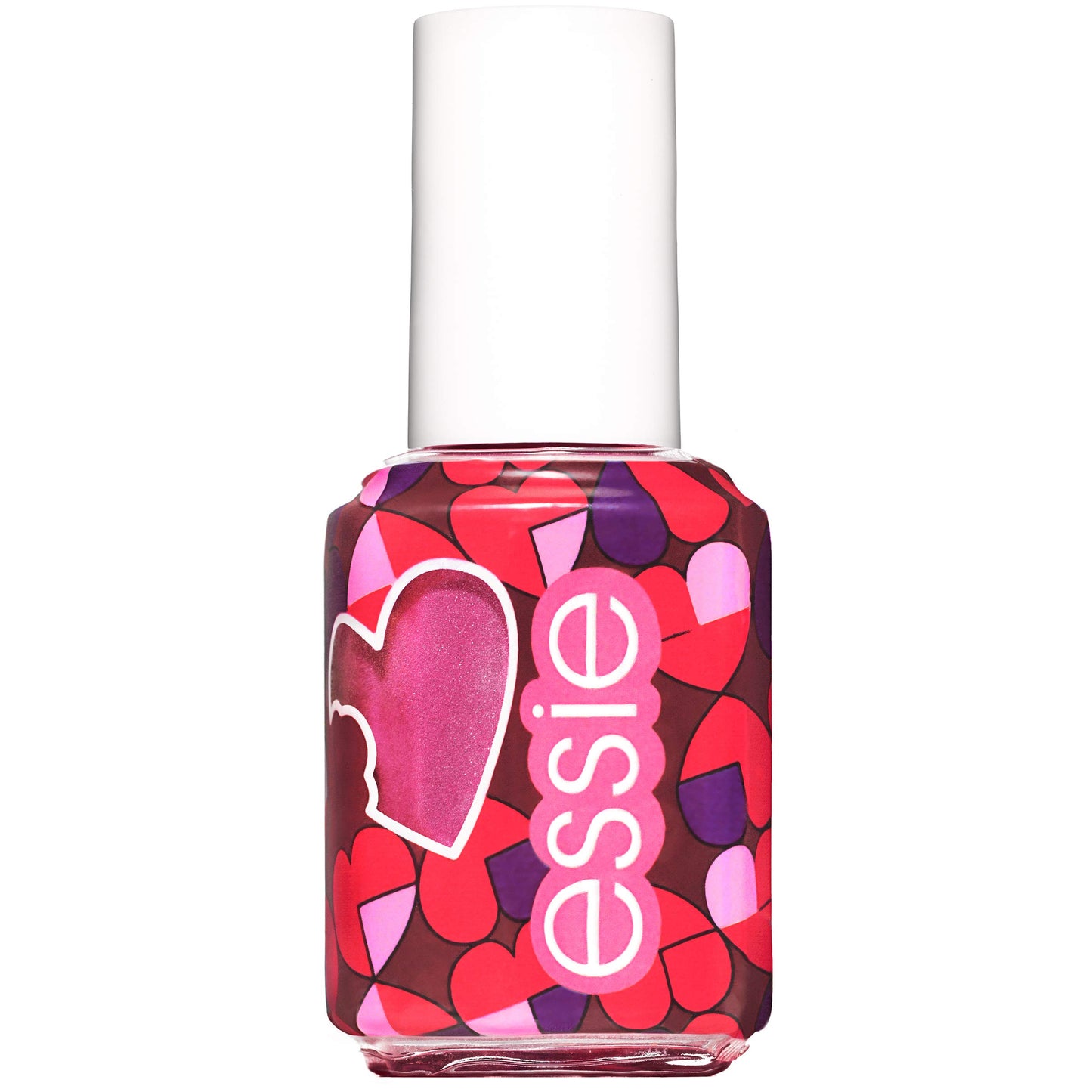essie nail polish, valentine's day collection, gifts for her, metallic finish, piece, love & chocolate, 0.46 fl ounce Beauty & Personal Care essie