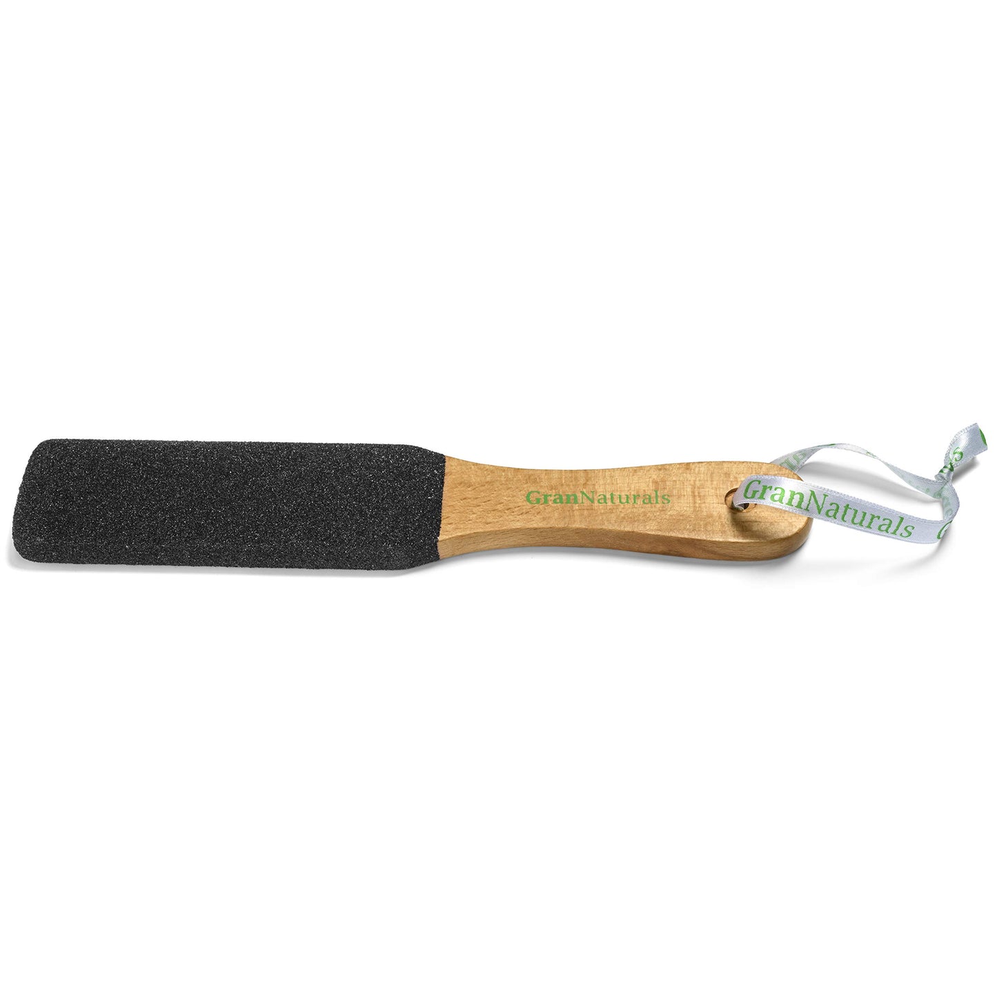 GranNaturals Wooden Foot File - Corn and Callus Remover for Feet - Dead Skin Exfoliator, Sander, Scrubber Filer Pedicure Rasp Tool for Wet + Dry Emery