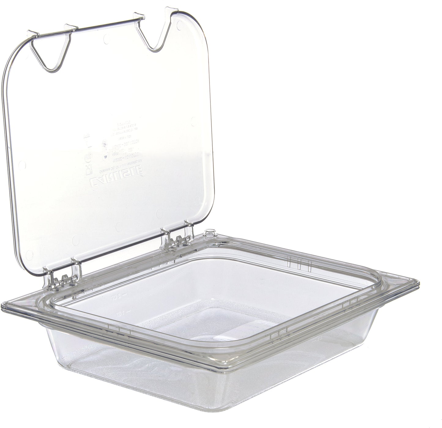 Carlisle FoodService Products 10220B07 Storplus Half Size Food Pan, Polycarbonate, 2.5" Deep, Clear