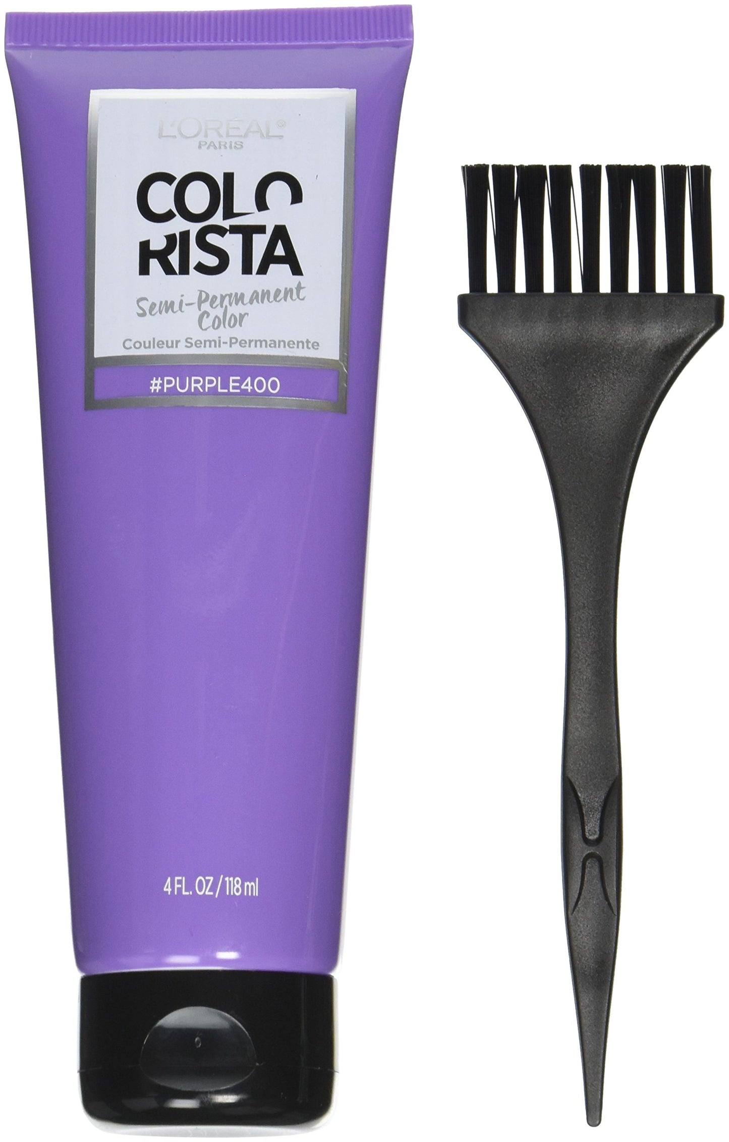 L'Oreal Paris Colorista Semi-Permanent for Light Blonde or Bleached Hair, #Purple
