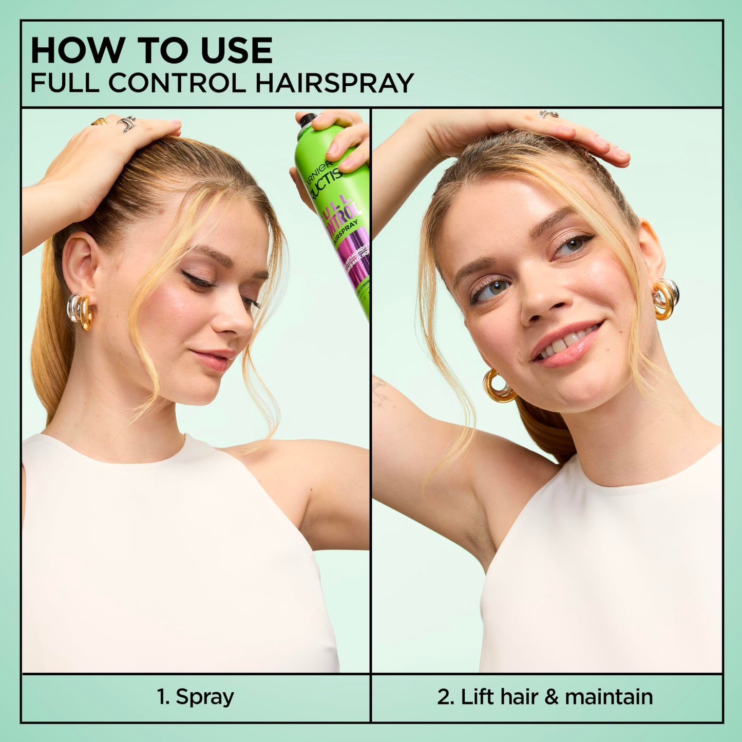 Garnier Fructis Style Full Control Anti-Humidity Hairspray, 8.25 Oz, 3 Count (Packaging May Vary)