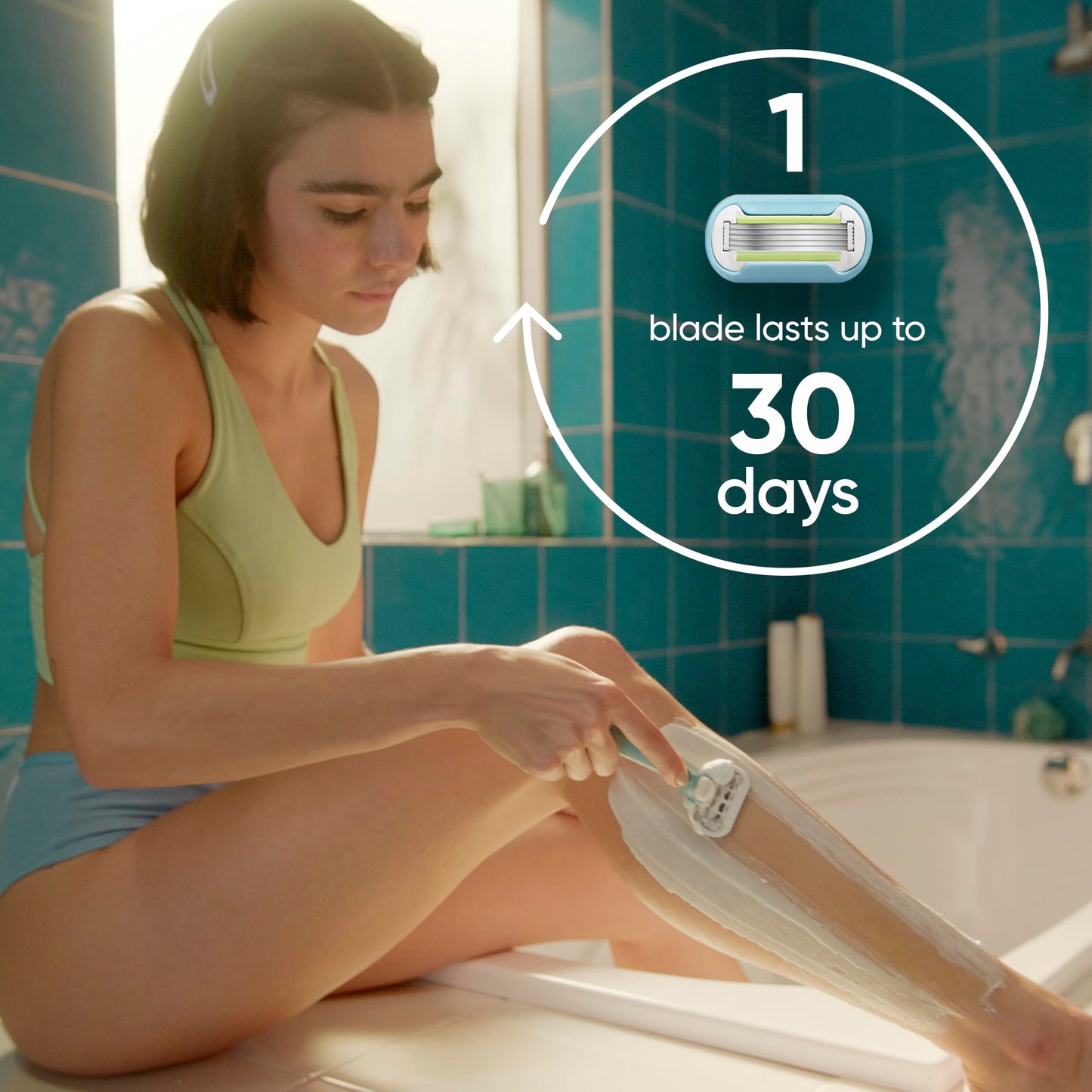 Gillette Venus Extra Smooth 4 count, plus Gillette Venus Extra Smooth Sensitive 2 count, 5-Bladed Women's Razor Blade Refills Beauty and Personal Care Gillette Venus