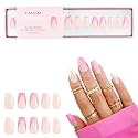 KIARA SKY PROFESSIONAL NAILS XPRESS PRO 100% ACRYLIC PRESS ON NAILS (Can't Pink Just One) Beauty & Personal Care KIARA SKY