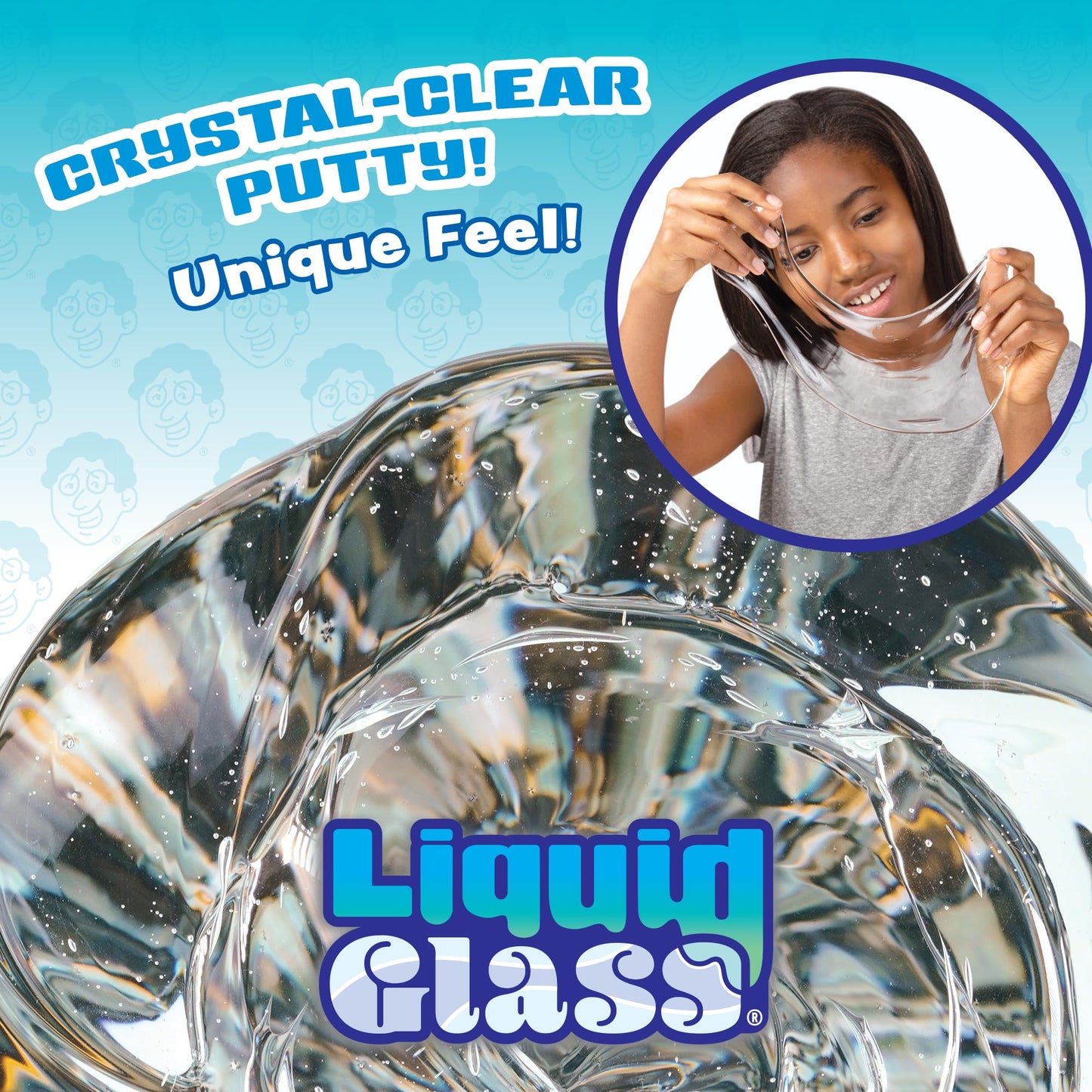 Crazy Aaron's Thinking Putty - Liquid Glass - See-Through Putty for Kids and Adults in a 4" Tin - Creative and Endless Fun, Stress Relief Therapy…