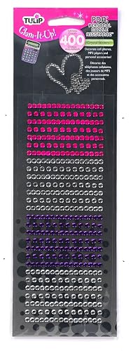 Tulip-Glam-It-Up PDA: Personal Dazzle Assistance 400ct-Pink Amethyst