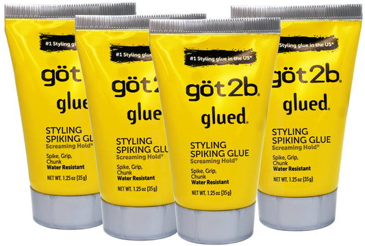 Schwarzkopf got2b Glued Styling Spiking Glue 1.25 oz (Pack of 4)