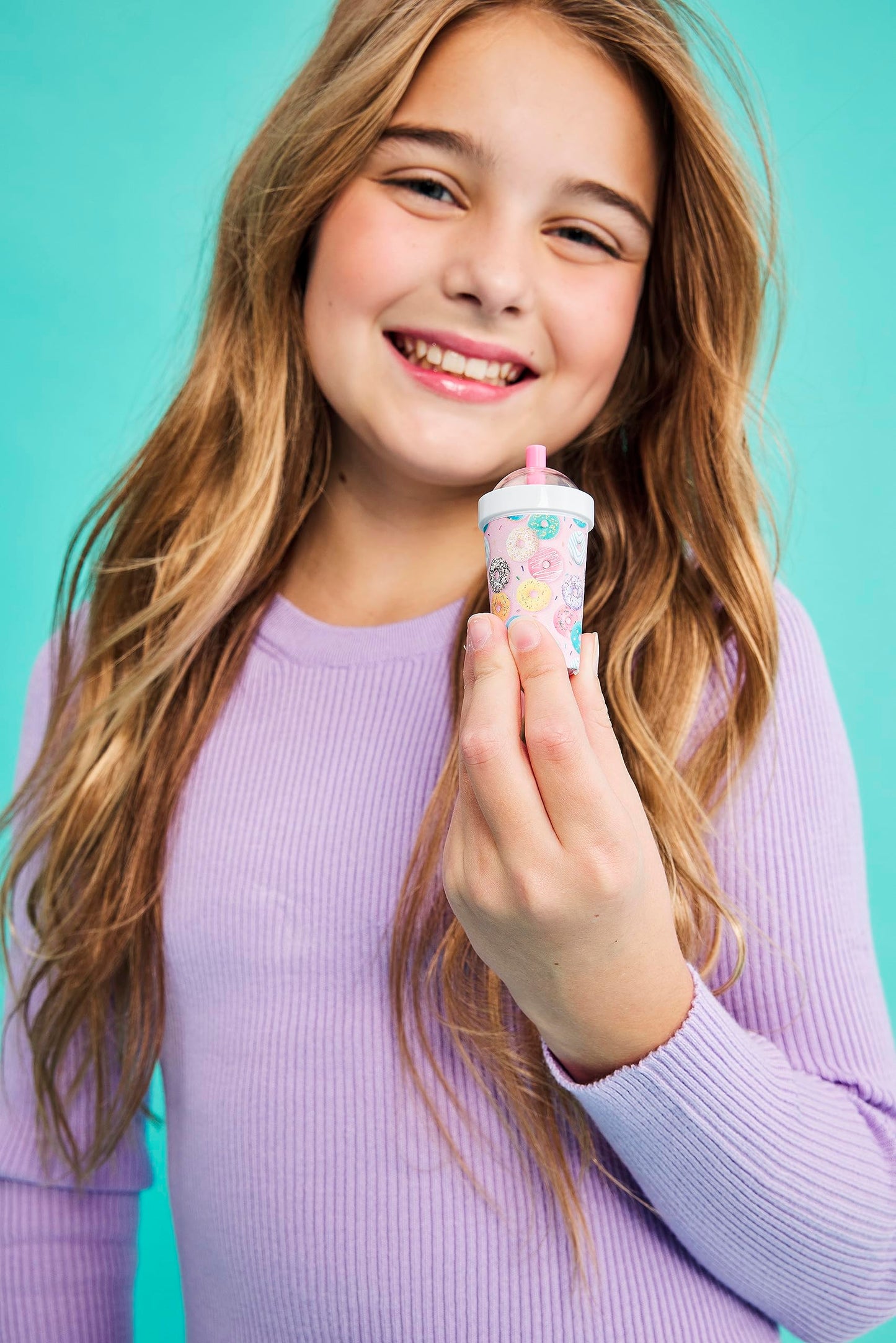 iscream Yummy Milk Shake Shaped Strawberry Scented Lip Balm