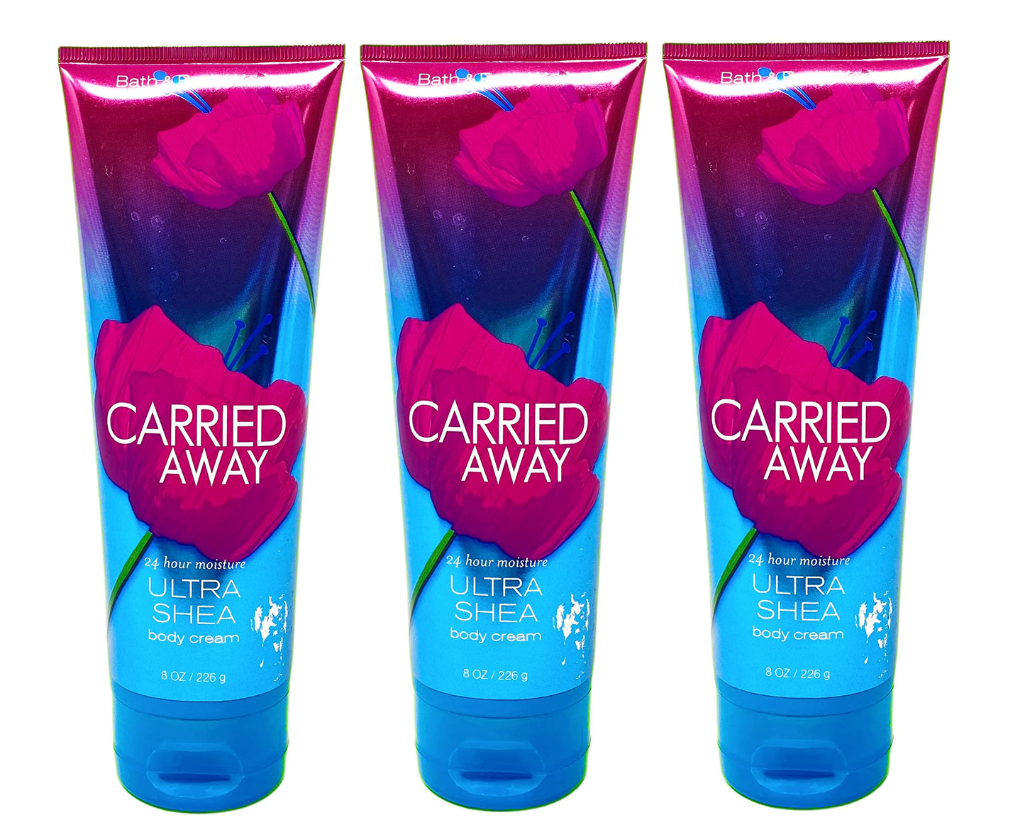 Carried Away Ultra Shea Body Cream Trio Set - Includes 3 Ultra Shea Body Creams - Full Size