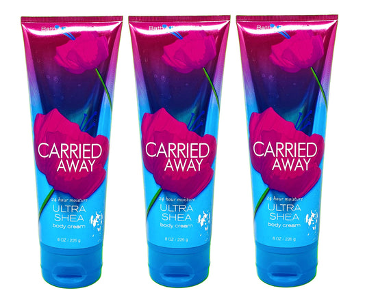 Carried Away Ultra Shea Body Cream Trio Set - Includes 3 Ultra Shea Body Creams - Full Size