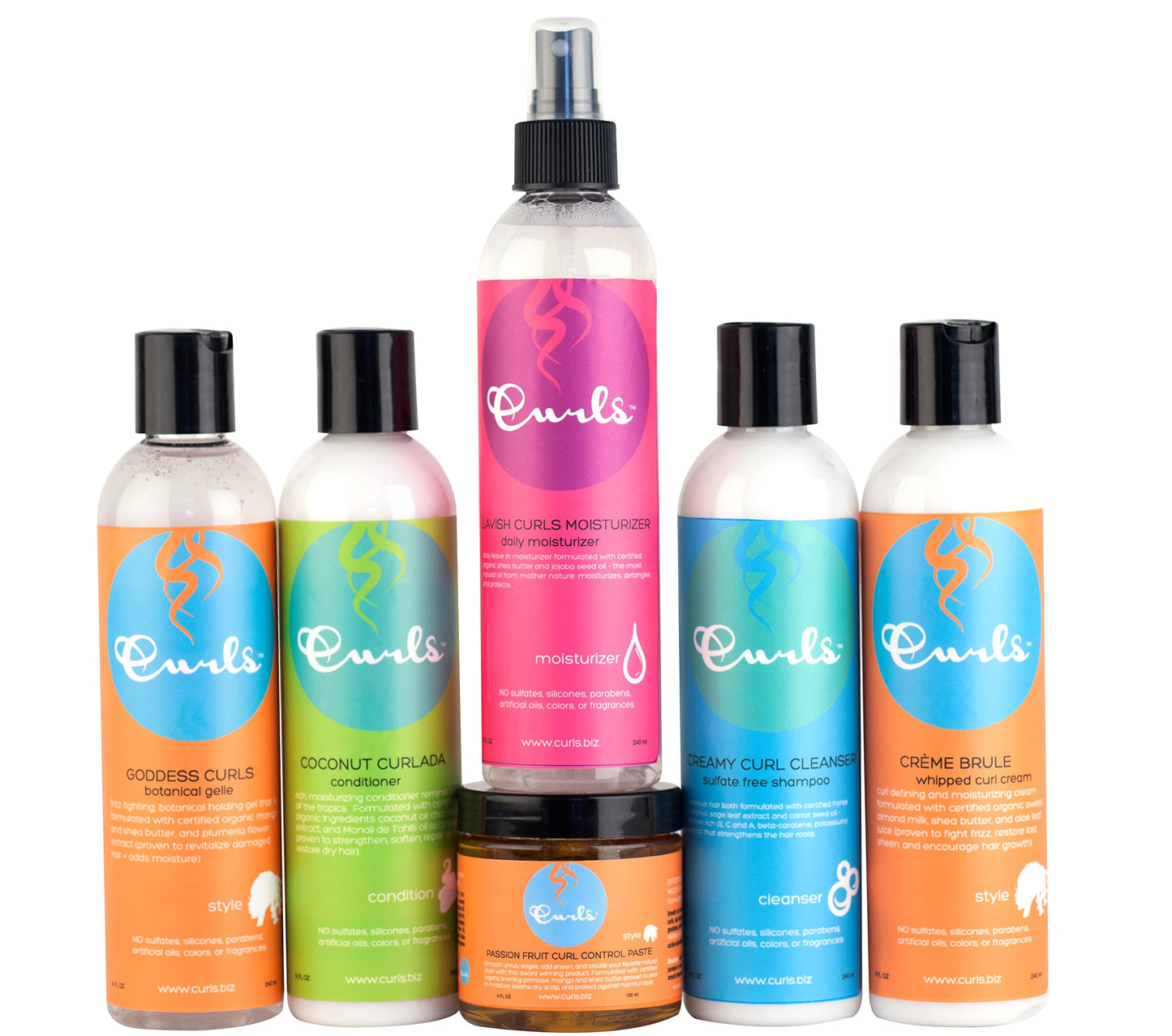 Curls Passion Fruit Control Paste - For Edges and Frizzy Hair - For All Types - 4 Fl Oz Beauty & Personal Care Curls