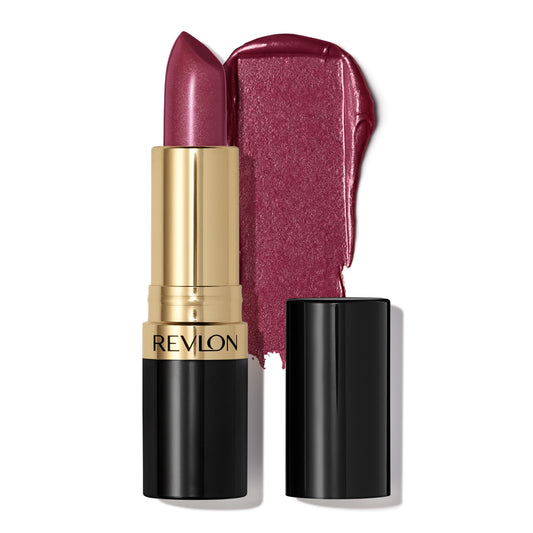 Revlon Super Lustrous Lipstick, Creamy Formula For Soft, Fuller-Looking Lips, Moisturized Feel, 812 Porto Please, 0.15 oz