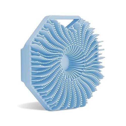 Sud Scrub® Antimicrobial Silicone Body Scrubber, Exfoliating Body Scrubber for Sensitive Skin, Eco Friendly Shower Scrubber for Body, Silicone Body