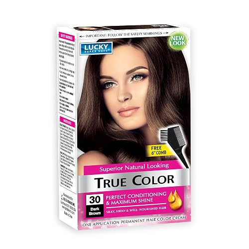 Lucky Super Soft Women's Hair Color, Dark Brown