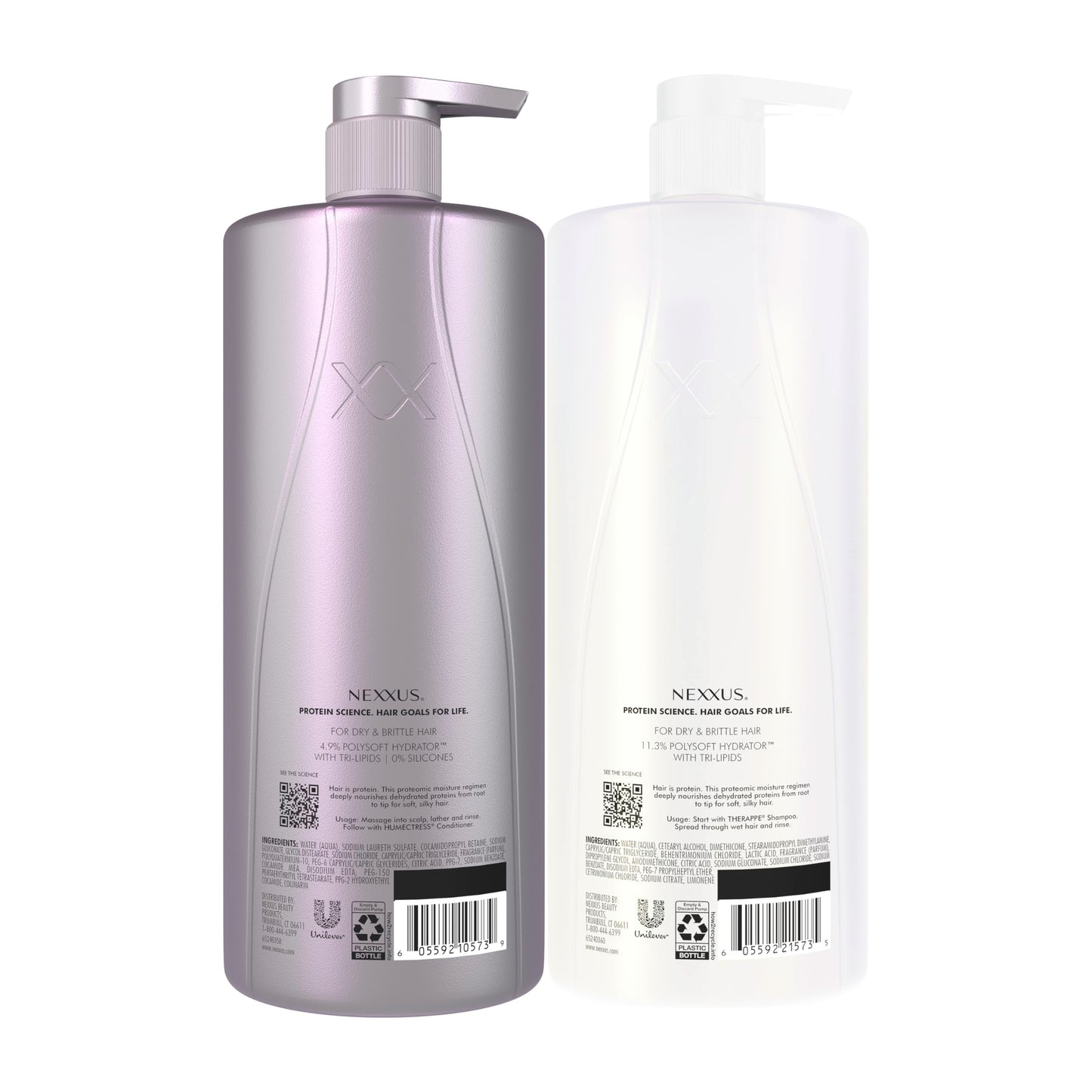 Nexxus Therappe Humectress Shampoo Conditioner 2 Count for Ultimate Moisture for Dry Hair Powered by Polysoft Hydrator Technology with Tri-lipids 33.8 Beauty and Personal Care Nexxus