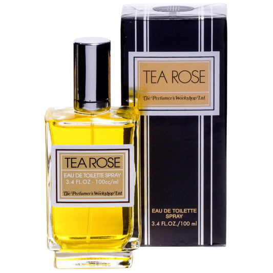 Perfumer's Workshop Tea Rose For Women - 3.4 Oz Eau De Toilette Spray Beauty & Personal Care Perfumer's Workshop